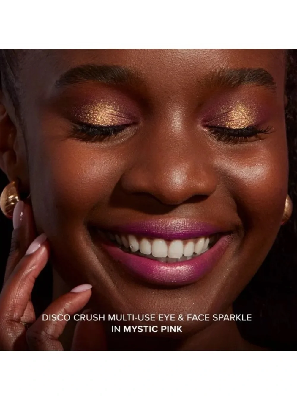 TOO FACED Disco Crush High Shine Glitter Eye + Face Sparkle - MYSTIC PINK